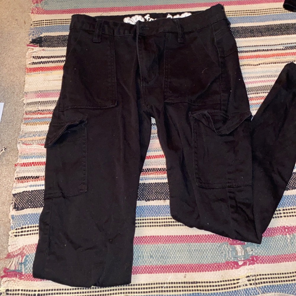 Black cargo pants!
